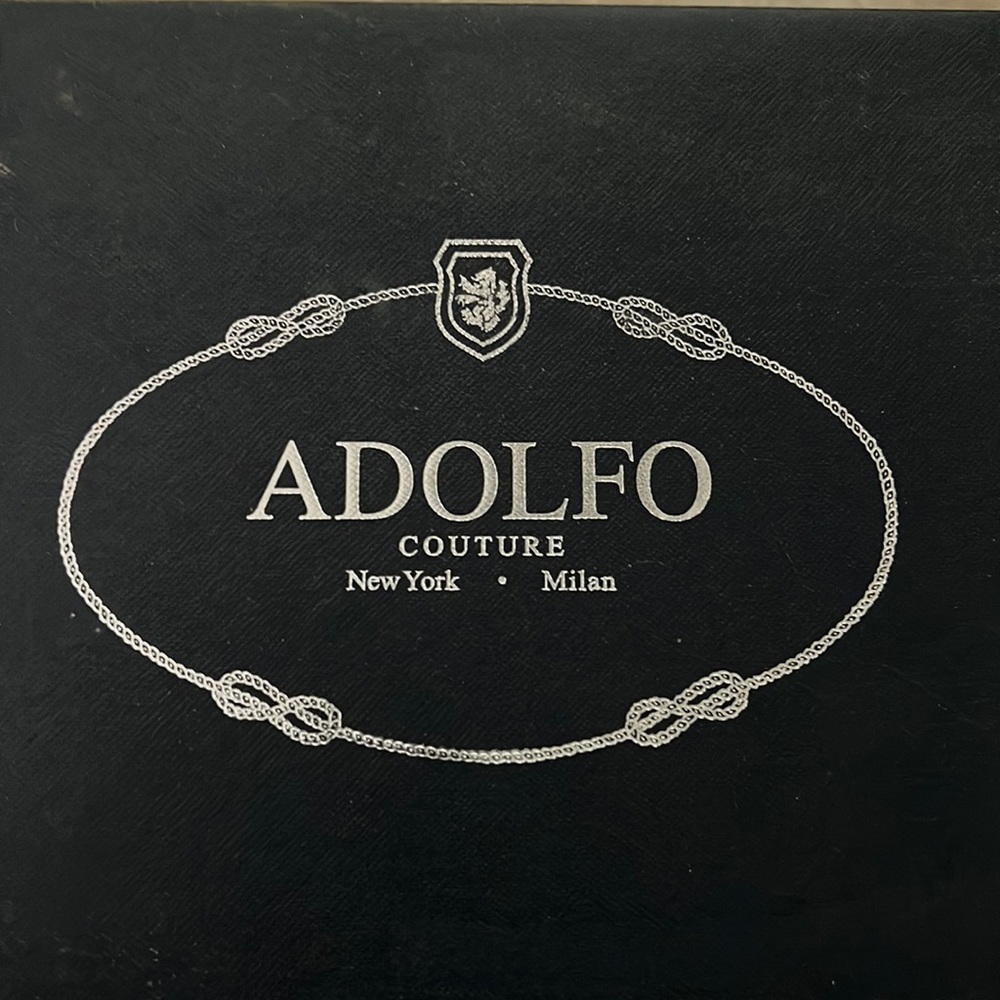 Mens Adolfo couture black size 11 NWOT